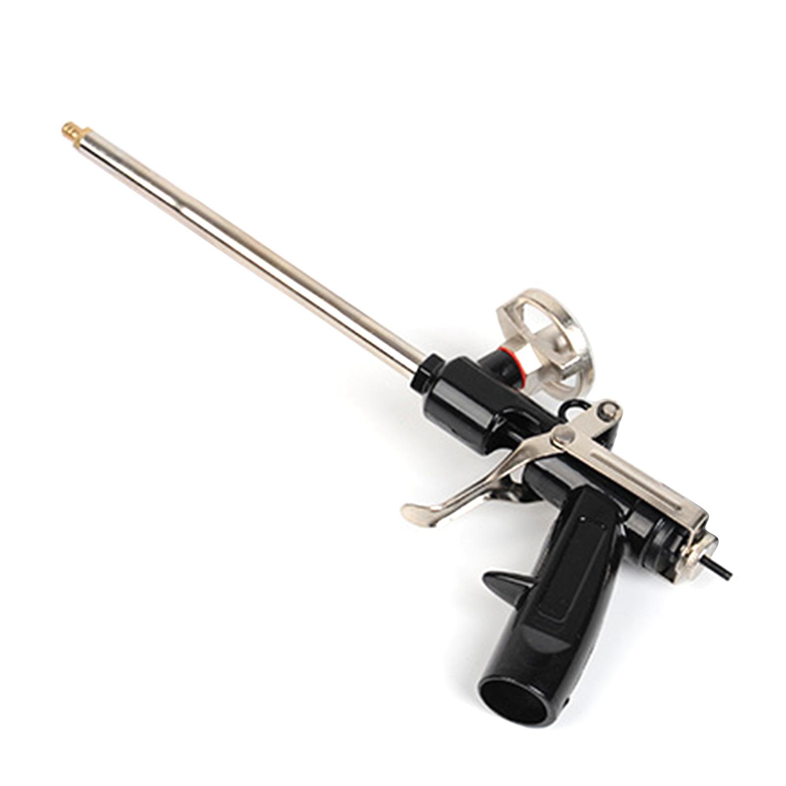 

Пистолеты-распылители для расширения пены Струйные пистолеты для вспенивания клея Металлические полиуретановые курки Распылители Насос Инструмент для уплотнения герметика для уплотнения чёрный