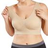 Women Color Plus Size Ultratenká velká podprsenka Sportovní podprsenka Full Bra Cup Tops