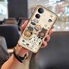 Мягкий силиконовый чехол для телефона VIVO V50 Lite 5G Global, мультяшный, пыленепроницаемый, противоударный, водонепроницаемый, защитный, амортизирующий