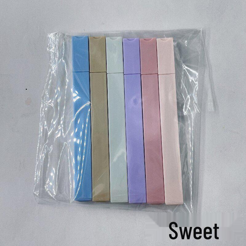 Morandi Retro Highlighter & Macaron Color Marker Set