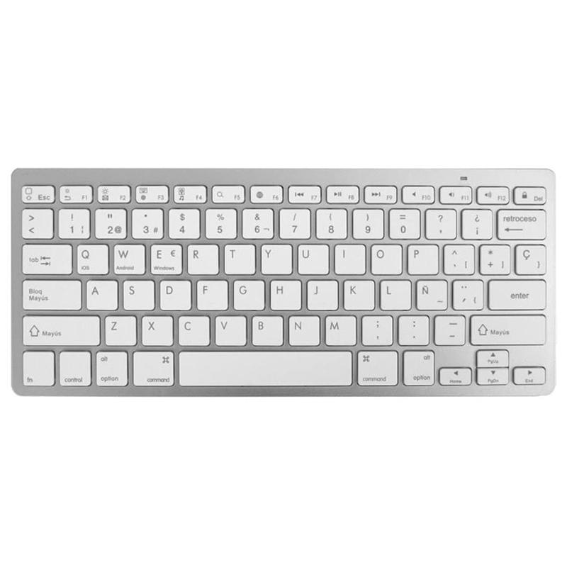 

X5 (SP) Spanish Universal Wireless Bluetooth-compatible Keyboard for Smart Phone/Tablet As Shown A