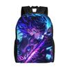 Demon Slayer Backpack Ita Bag Shounen Manga Mochila Snack Storage Camping Retro Washable Rucksack