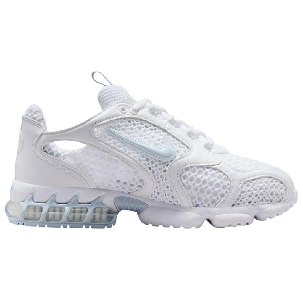 Nike Air Zoom Spiridon Cage 2 Bequem Vielseitig Rutschfest Langlebig Niedrig geschnitten Lifestyle Freizeit Schuhe Damen Sneaker Weiß Blau IH2037-100