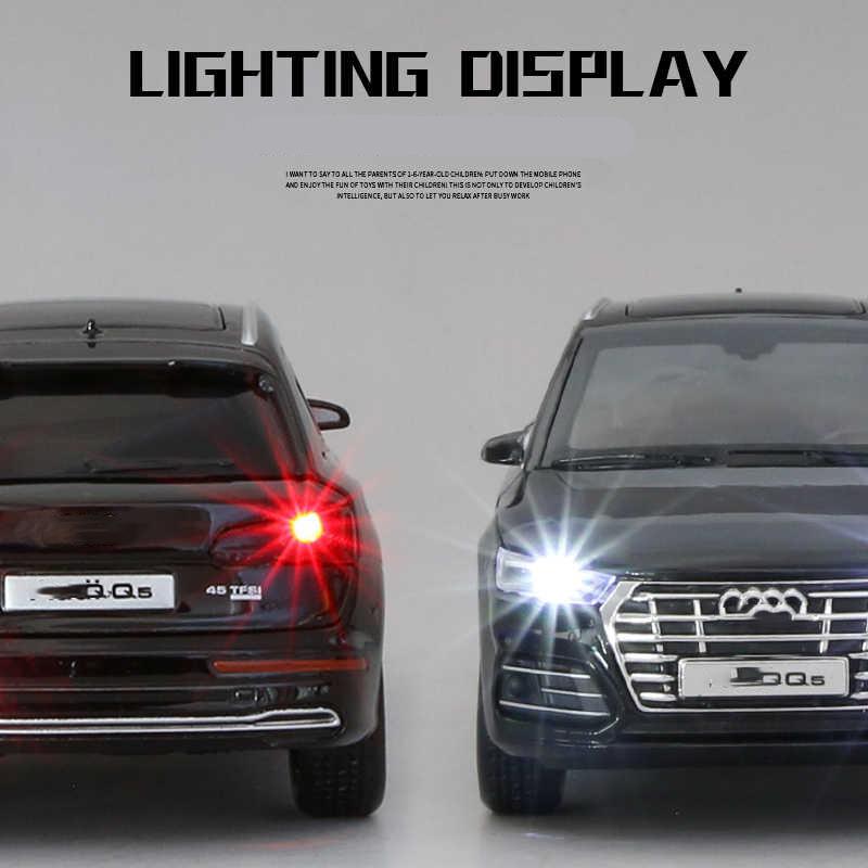 1/32 Scale Q5 SUV Alloy Car Model Diecast and Metal Car Game Car Model Hypersonic Simulation Children's Collection Gift Game