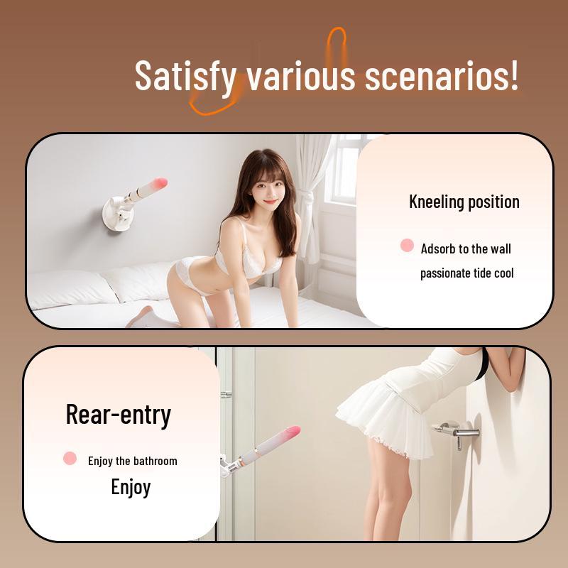 ROSELEX Laolesi Soft Automatic Telescopic Vibrating Stick for Women