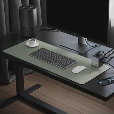 Profesjonalna wodoodporna skórzana mata na biurko: Konfigurowalna Bardzo Duża Podkładka pod Mysz