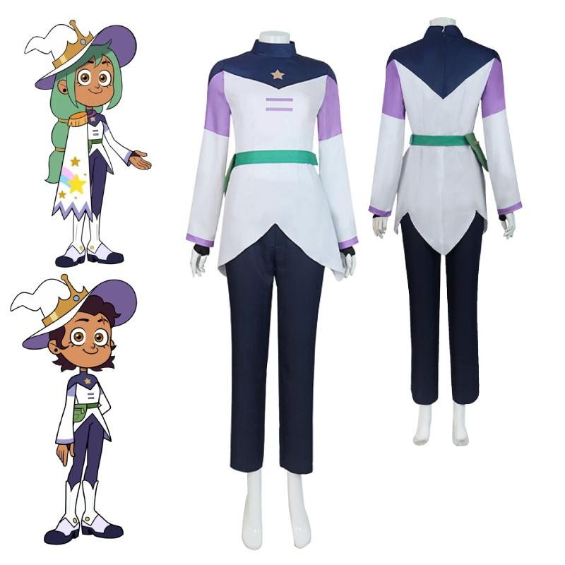 Costume Cosplay de La Casa delle Civette Per Uomini e Donne Perfetto Per Spettacoli Teatrali e Appassionati di Cosplay!