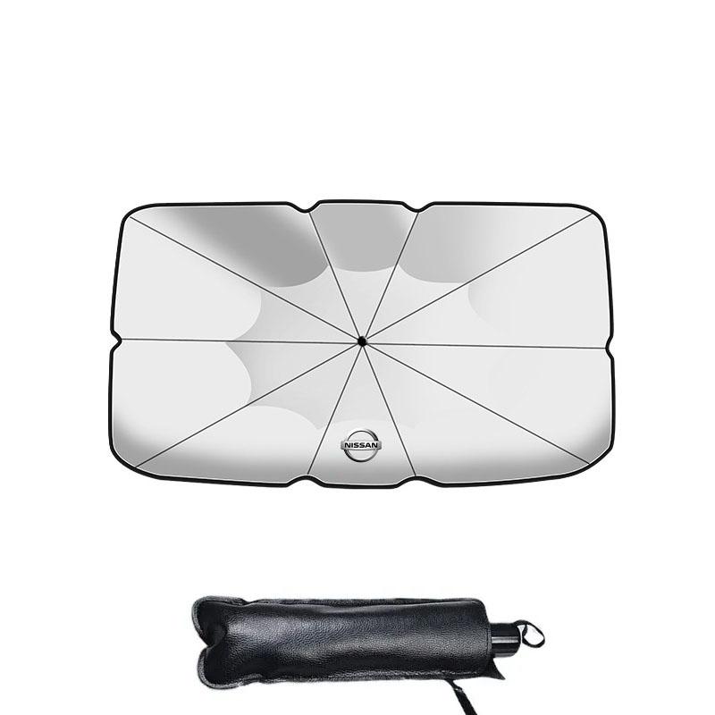 For Nissan Qashqai Juke Micra Leaf X-Trail Patrol Sentra Altima Tiida Rogue Maxima Teana Note Car Windshield Insulation Sunshade