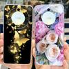 For Honor X9b 5G Case ALI-NX1 Cute Cat Butterfly Painted Cover Soft Silicone Phone Cases For Honor X9b X 9b HonorX9b Soft Fundas