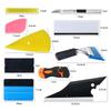 Professional Automotive Vinyl Wrap Tool Kit: Carbon Fiber Squeegee, Razor Scraper for Car Window Tint Film Accessories