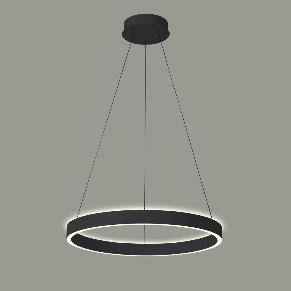 Lampa wisząca LED 60W BRASCO UP DOWN PND-56215D-060RPC-BK-3KS4K-TRDIMM Italux