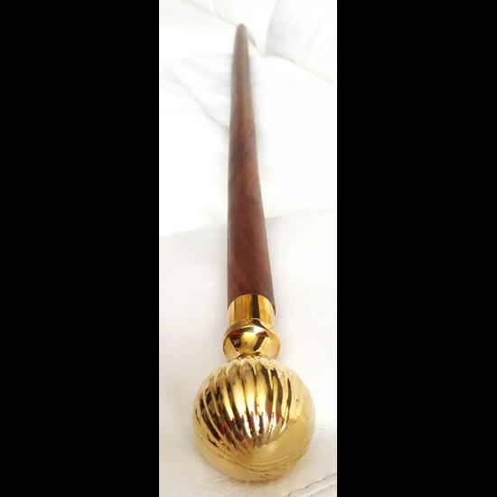 

Коричневый Трость Трость Классический Стиль Красивая Ручка Ананас Деревянная