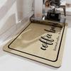 Large Kitchen Super Absorbent Mat Coffee Dish Draining Mat Drying Mat Quick Dry Bathroom Drain Pad Kitchen Placemat Decoration