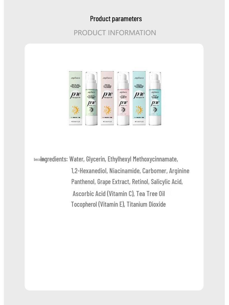 Zephoco Protective Primer: Hydrating Base for Long-lasting Autumn/Winter Makeup