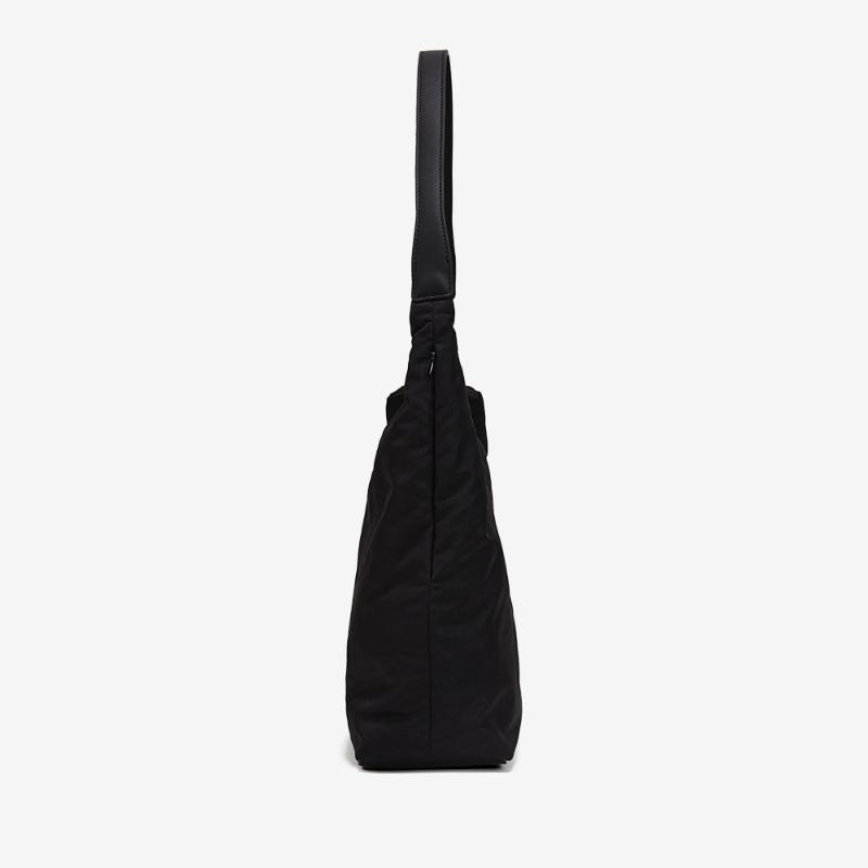 ESquire Collection Women S Aero Lightweight Nylon Shoulder Bag Black