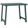 Camping Table Green 79x56x64 Cm PP Wood Look