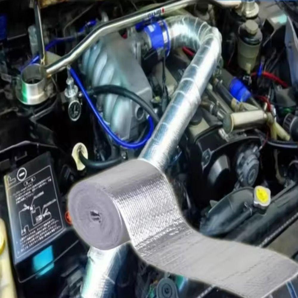 Gold/Silber Isolierabschirmung Wickelband 50mmx10M/50mmx5M Aluminiumfolie Thermische Barriereband