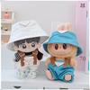 For 17cm V1v2 Labubu Clothes Labubu Sitting Party Hat Bib Pant Shoes Dolls Accessories Cute Decoration Game Toys