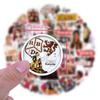 60/110 Sheets Singer RBD Graffiti Stickers for Notebooks, Luggage & Phones - DIY Star Design