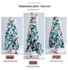 Women's Literary Loose Sleeveless Midi Dress - Summer 2025 Print