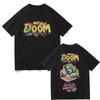 Rapper Mf Doom Slicin Squares Since 1999 Graphic Tshirt Mens Hip Hop Pure Cotton Vintage Short Sleeve Top Summer Streetwear