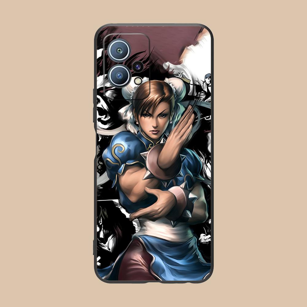 Street Fighter Chunli Phone Case for Huawei P60 P50 P40 P30 P20 P10 P9 P8 Pro Lite Plus Colorful Printing Cover Cellphones Cover