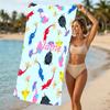 Customizable personalized beach towels Pikmin Pikmin themed designs.Suitable for the beach, yoga, sports;ideal as beach accessories