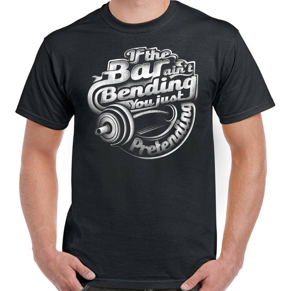 Bar Bending Mens Funny Inspirational Gym Hoodie Training Top Bodybuilding MMA