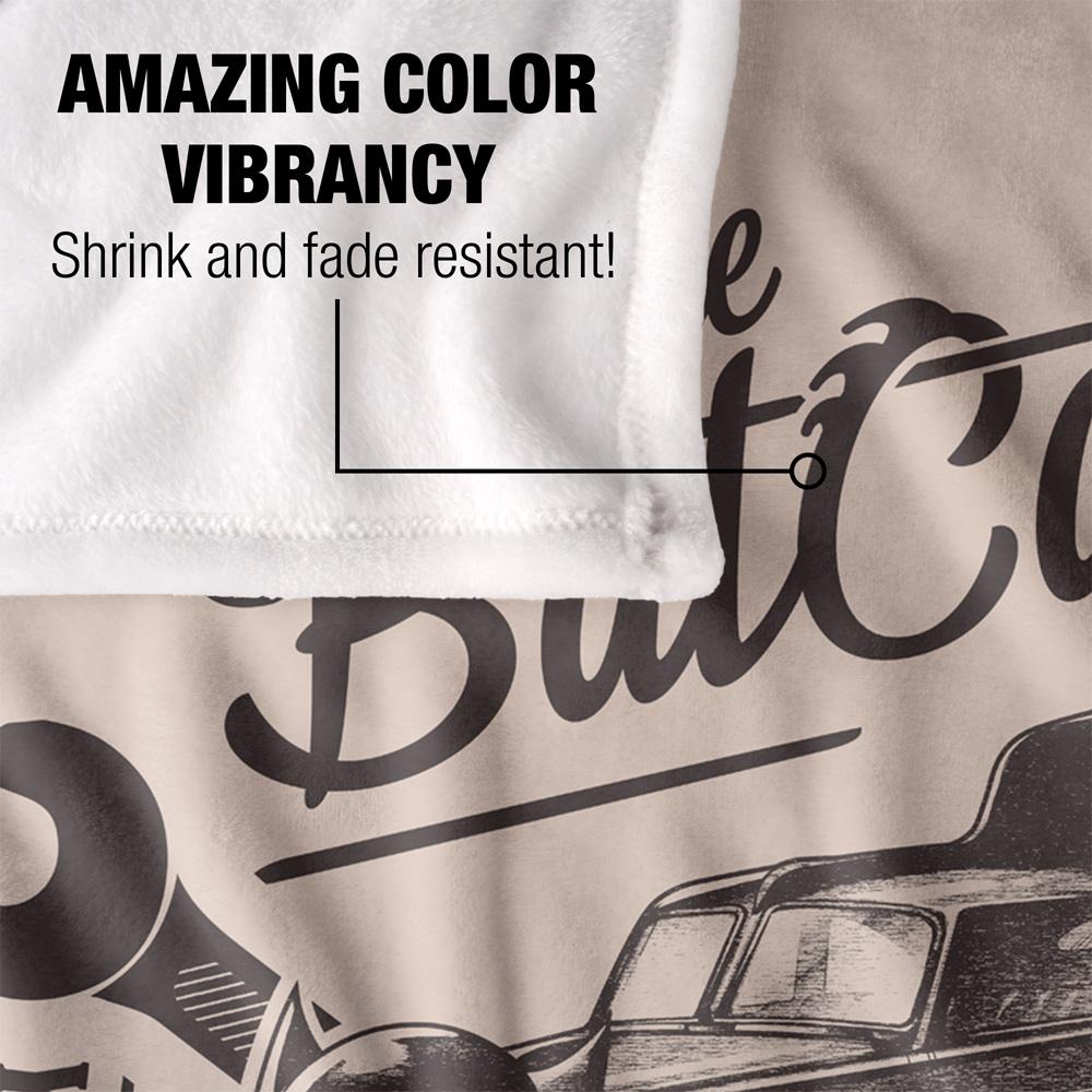 Batman DadÂ´s Garage Batmobile Blanket