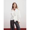 ELLE White Agate River V-Neck Blouse