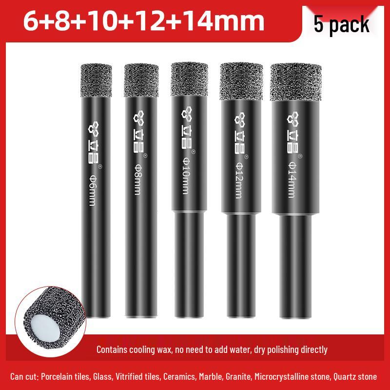 Tile and Glass Drill Bit - Hole Saw for Marble and Tile Drilling