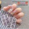 Flat-Bottom Rhinestones for 3D Nail Art: Mixed Sizes for DIY Student Nail Decorations