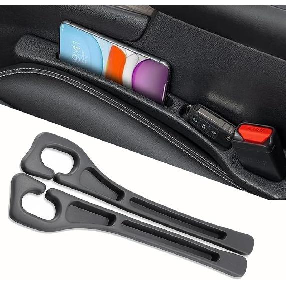 2PCS Car Seat Gap Filler And Organizer, Universal Console Catcher Fill The Gap Between Seat And Console, Anti-Drop Organizer | Universal