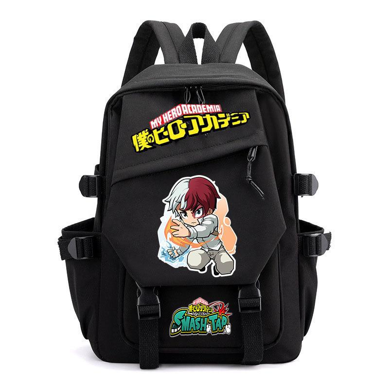 My Hero Academy School Bag Children's Backpack Elementary School Bag Male Female Junior High School Student College Student Campus Backpack