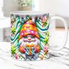 3D Christmas Christmas Ceramic Coffee Maker Cup Tea Cup Gnome Underground Treasure Patron Saint