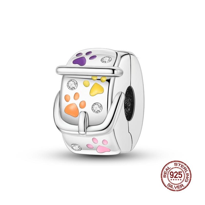 Original Charms Copper Gorgeous Bow Positioning Charms Beads Fits 3Mm Original Bracelet For Women Diy Jewelry Gifts New In