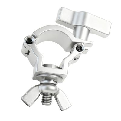 Abrazadera Ajustable Para Luminaria Para Tubos de 25 mm 30 mm Construcción de Aleaciones de Aluminio Con Almohadilla de Fricción Mejorada