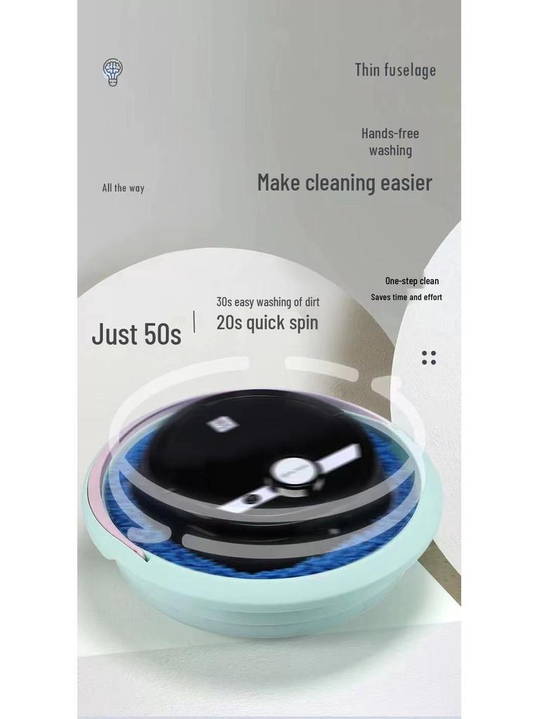 Intelligent Dual-Purpose Mopping Robot: Wet/Dry Cleaning with USB Charging
