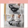 Modern Office Footstool With Foldable Design And Antioverlapping Leg Support For Adults