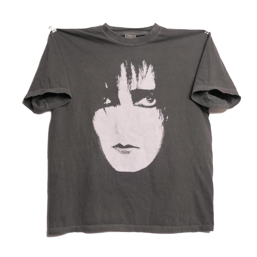 Siouxsie And The Banshees Band Tee Ultra Faded Shoegaze Rock Blind Tour Post Punk Alternative Grunge Goth Cocteau Twins The Cure Members XL