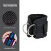 Taekwondo D-Ring Ankle Straps for Fitness, Weightlifting, and Yoga