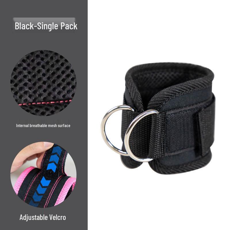 Taekwondo D-Ring Ankle Straps for Fitness, Weightlifting, and Yoga