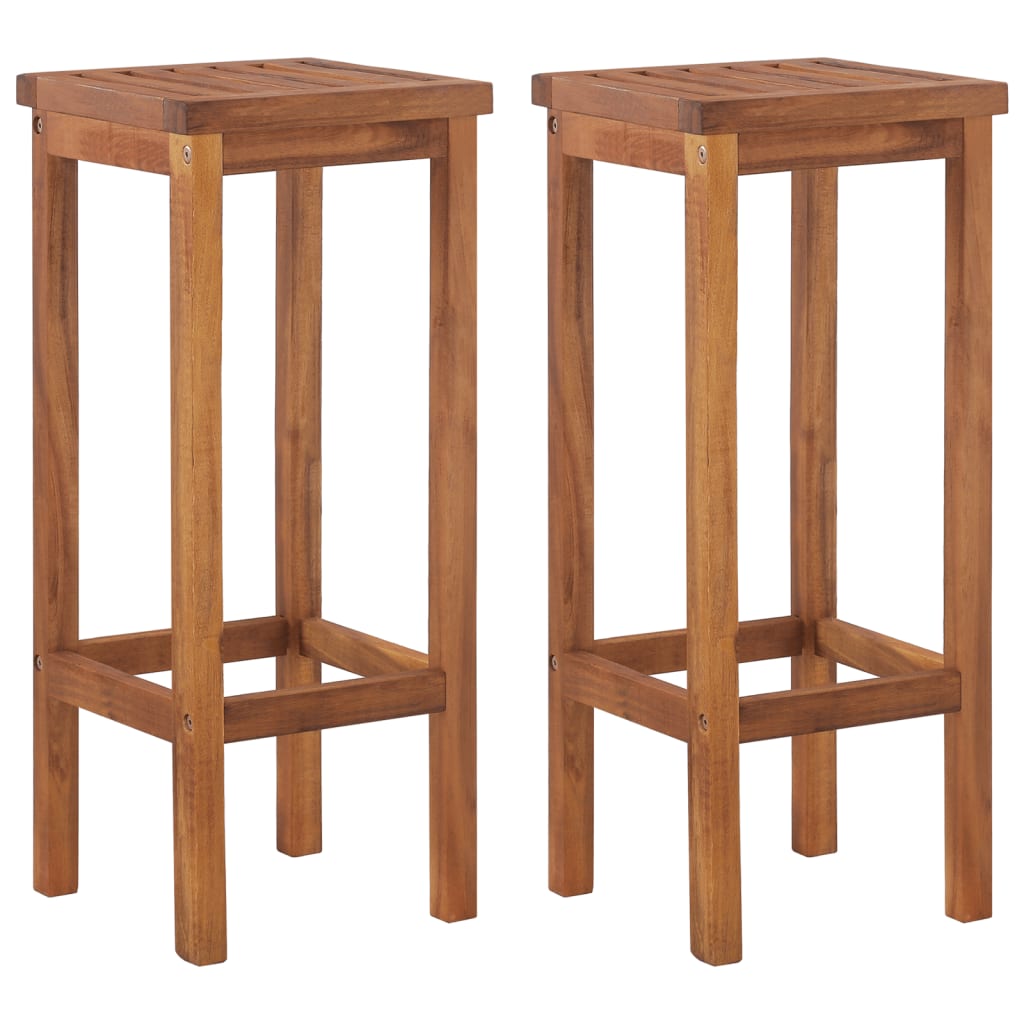 Vidaxl 3-Cz. Garden Bar Furniture Set, Solid Acacia Wood