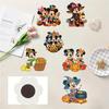 6pcs/Set Couple Pumpkin Series Diamond Painting Magnets for Refrigerator Diamond Art Fridge Magnets for Adults Diamond Art Refrigerator Magnets Kits