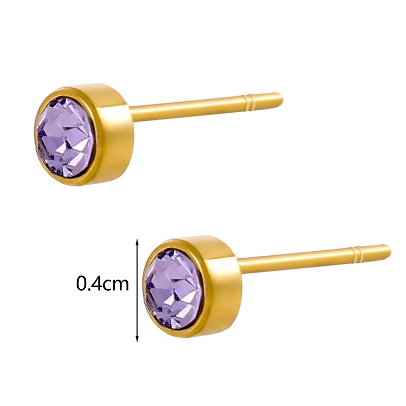 Stahl Mehrfarbig Schraubkugel Ohrstecker Für Damen/Herren Knorpel Helix Hantel Ohrstecker Piercing Schmuck