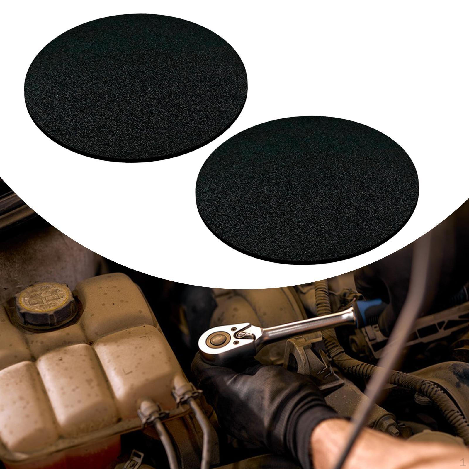 

Коврик для слива масла, не разбрызгивается, не оставляет следов на чистоте, черный для гаража Diameter 38 cm