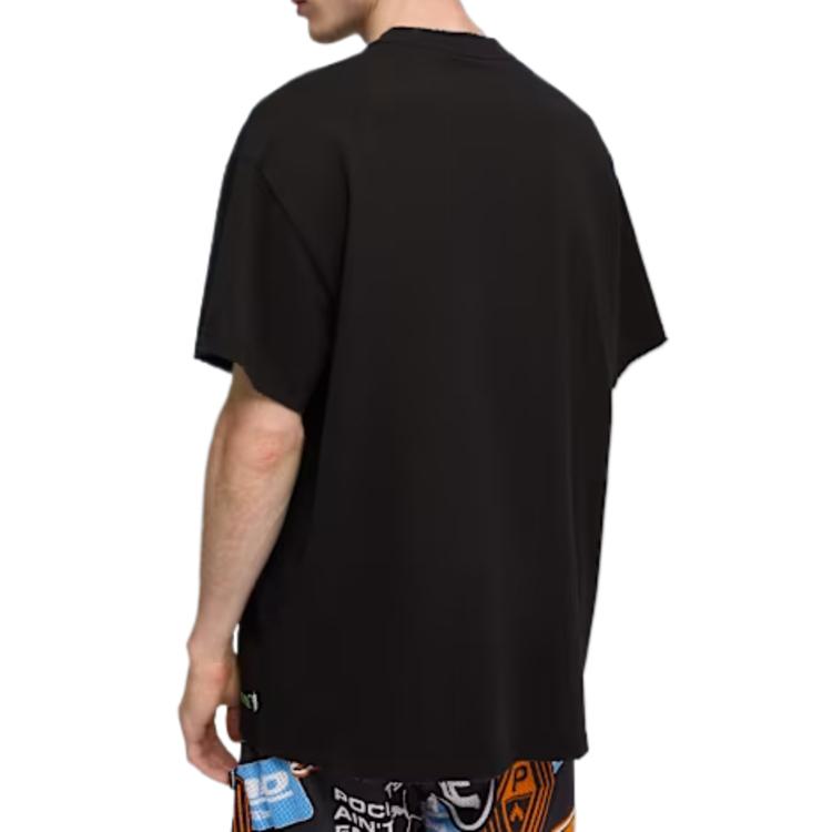 Puma Hoops X Fast & Furious Crew Neck Short Sleeve T-Shirt Men Tops 637899-02