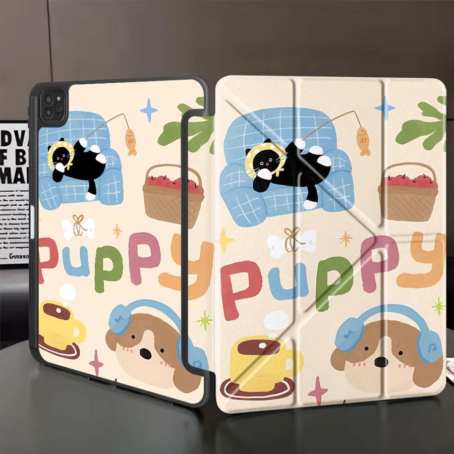 Holder Cover Tablet Case For iPad Pro 2025 Mini 6 7 Pro 11th 10th 9th 8th 7th 12.9inch Air 4 5 M3 M2 1 2 M4 11inch Relaxed