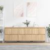 Sideboards 3 pcs Sonoma Oak Particleboard