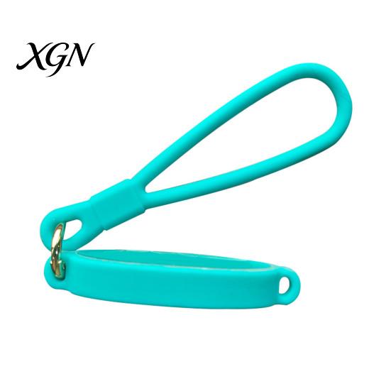 Flexible Silicone Wrist Loop Water Bottle Handle Strap, Universal Lanyard, Lightweight School Gadget Carrying Rope Portable Rubber Holder, Anti